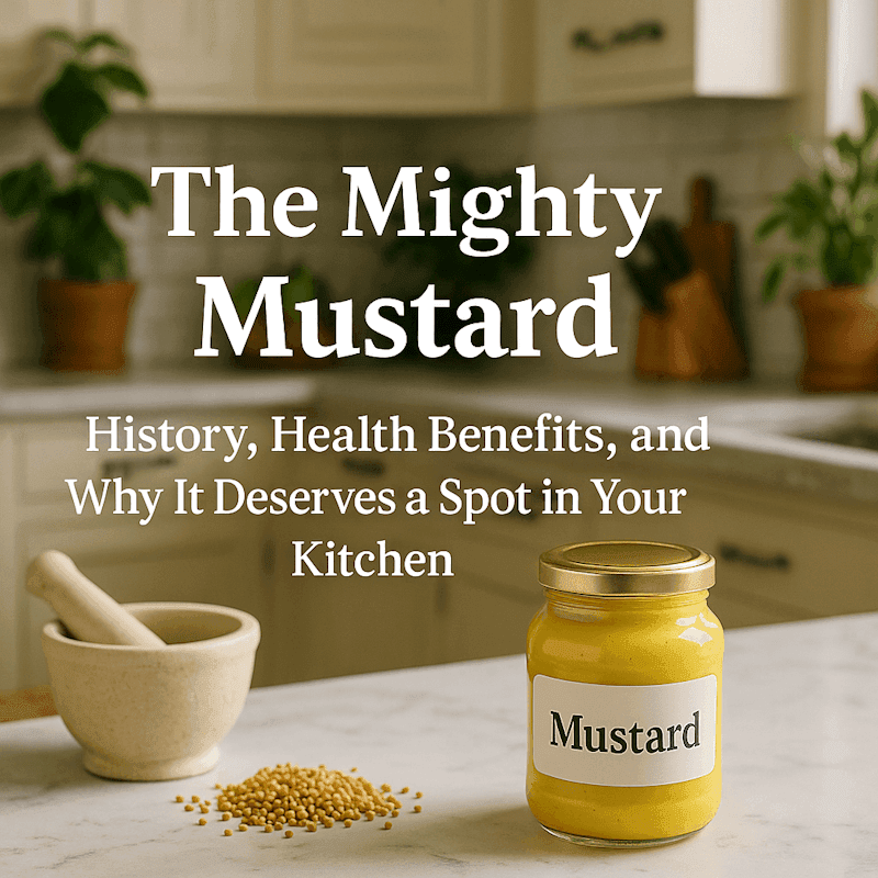 The Mighty Mustard: History, Health Benefits, and Why It Deserves a Spot in Your Kitchen