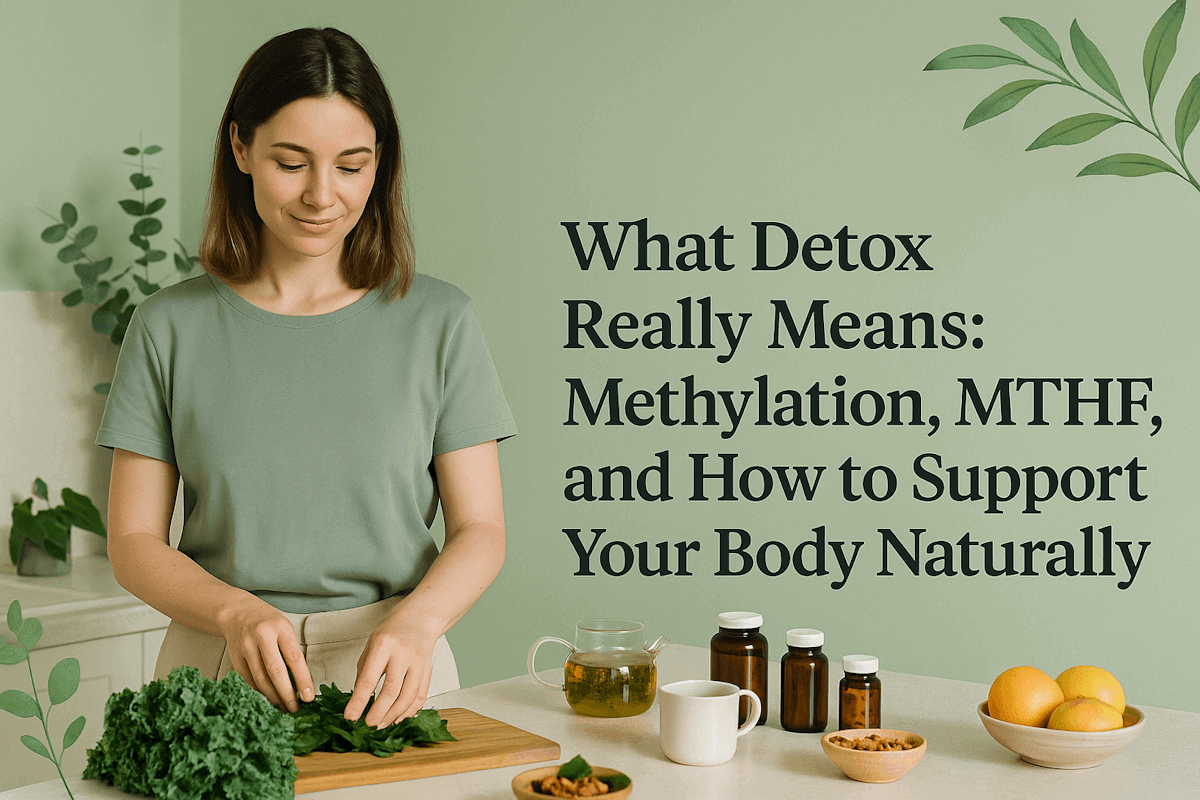 What Detox Really Means: Methylation, MTHFR, and How to Support Your Body Naturally