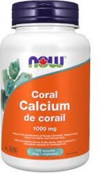 Coral Calcium 1000mg (100 capsules) by NOW Supplements